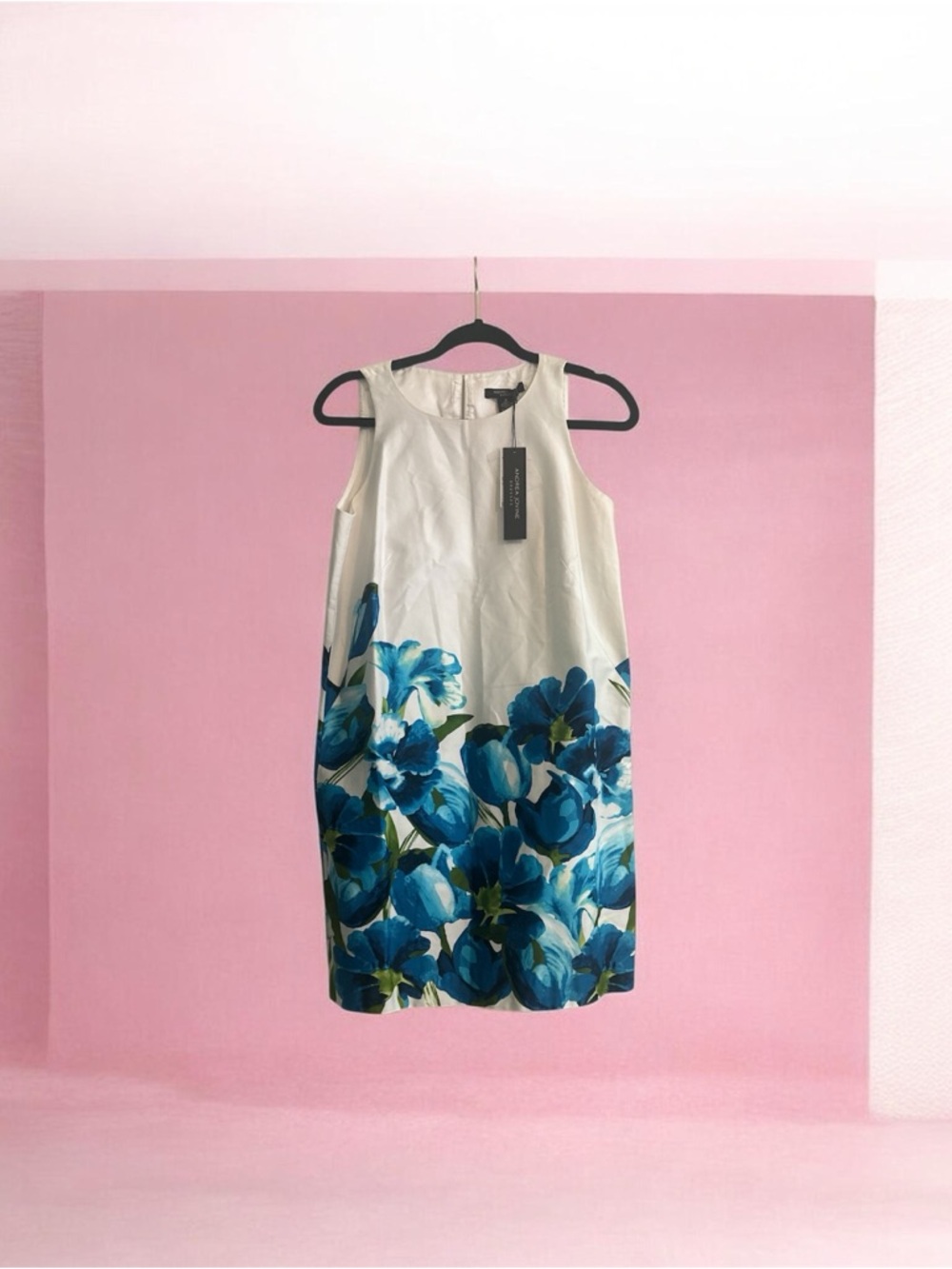 Andrea Jovine Ivory White Sleeveless Dress